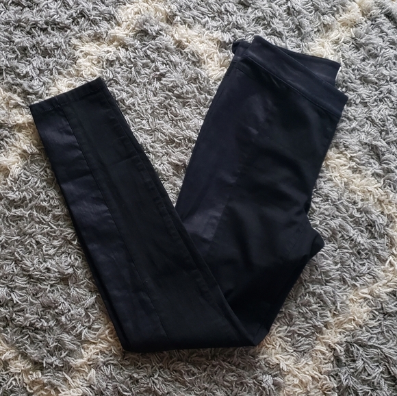 Eileen Fisher Two Tone Leggings - Picture 1 of 6